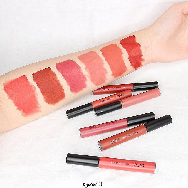 Son Kem Lì Inga  Inga Flat Liquid Lipstick