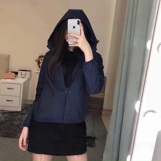 Áo Khoác Gió Vân Gạo Nhật Nữ