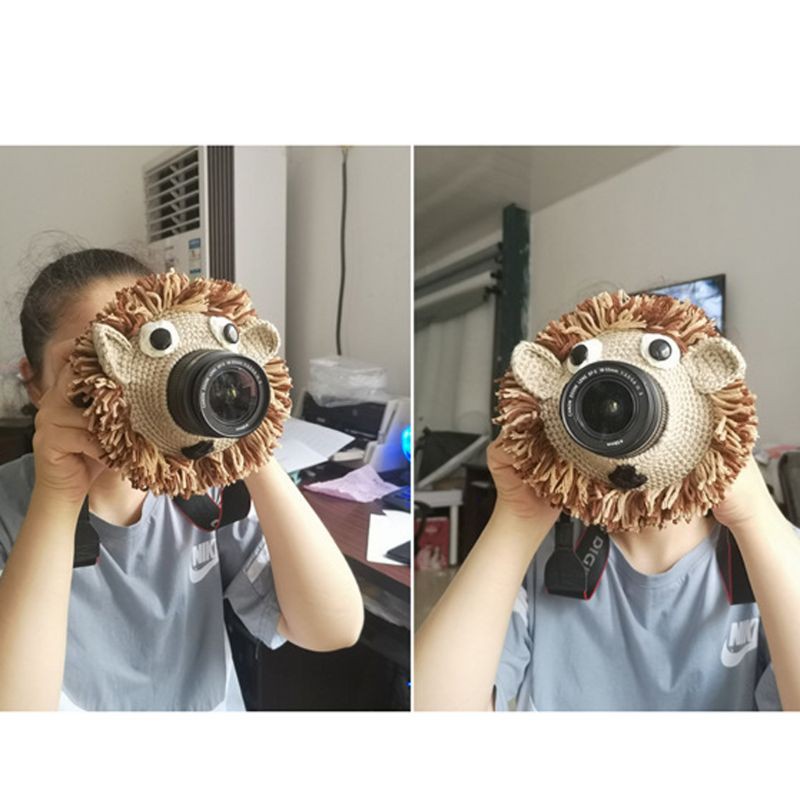 Camera đan len phụ kiện chụp ảnh cho bé