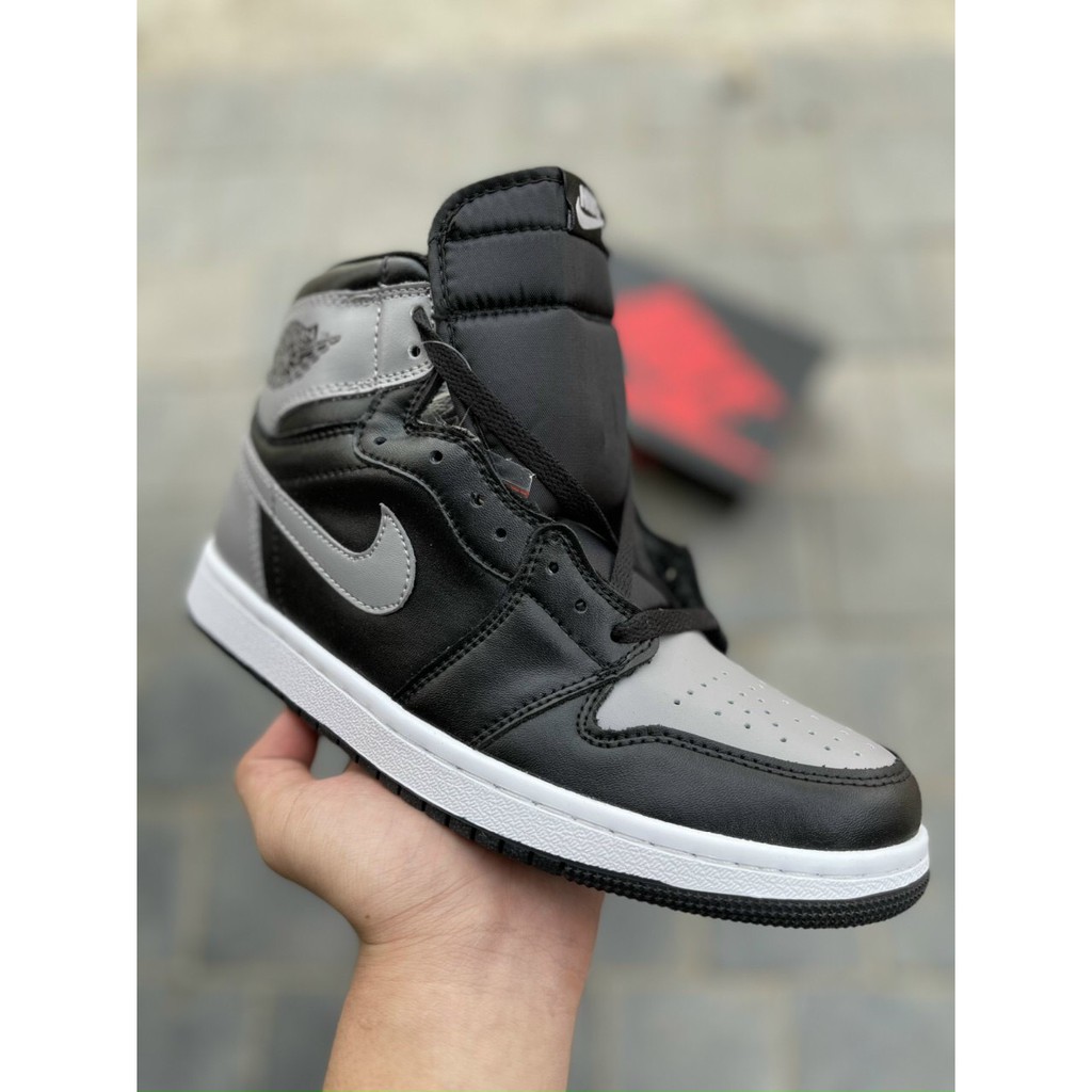 Giày Sneaker🌿FREESHIP🌿Giày Thể Thao JD1 Xám Đen Cổ Cao Nam Nữ | BigBuy360 - bigbuy360.vn