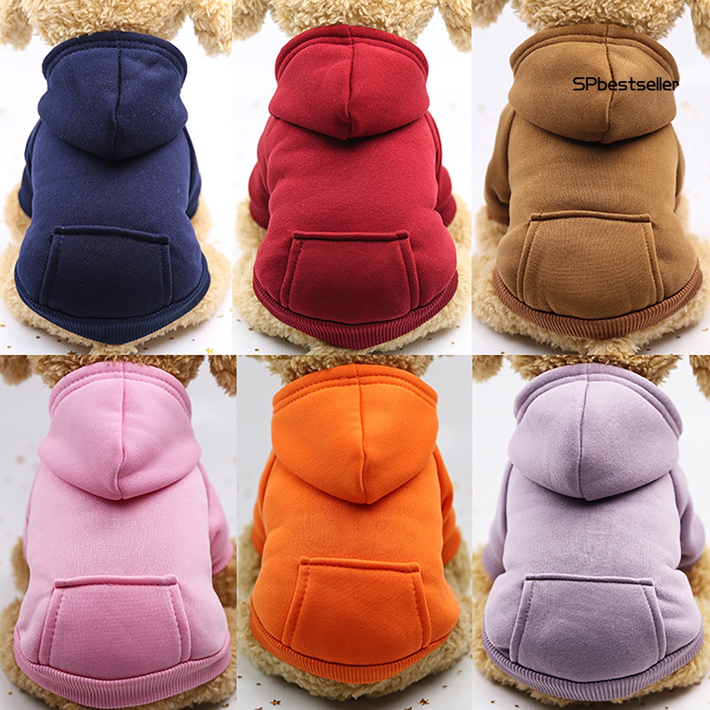 Áo hoodie có túi kiểu dáng thời trang cho thú cưng