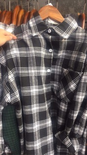 Sét áo sơ mi + quần baggy