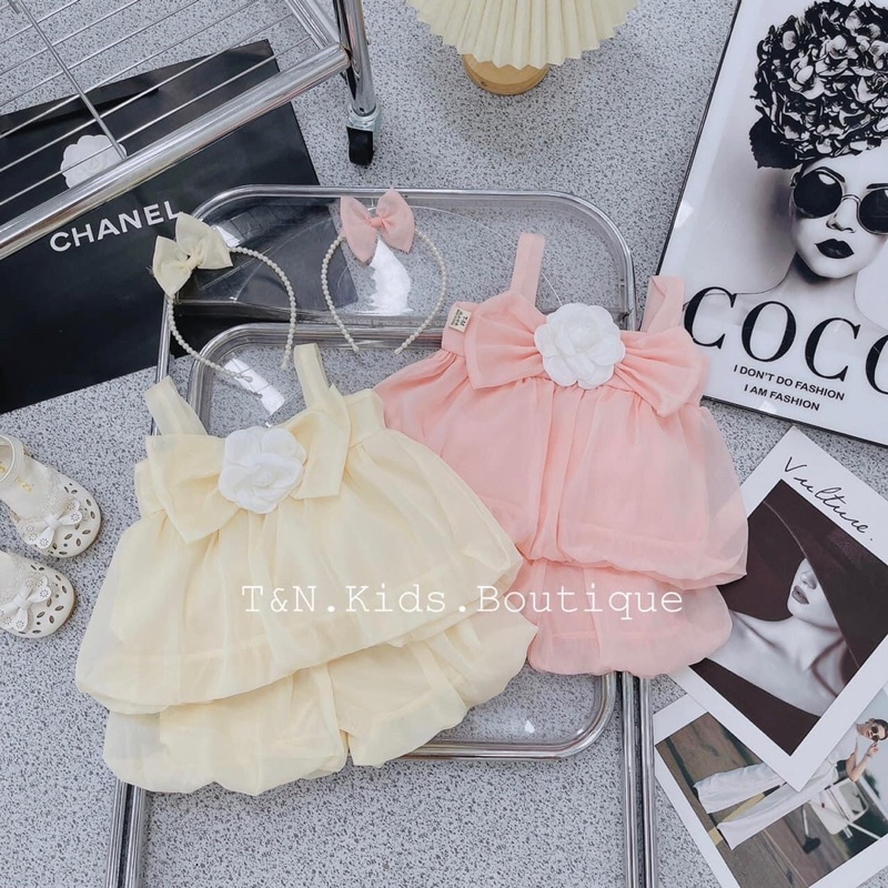 Quần áo trẻ em, bộ bé gái, size 6-18kg