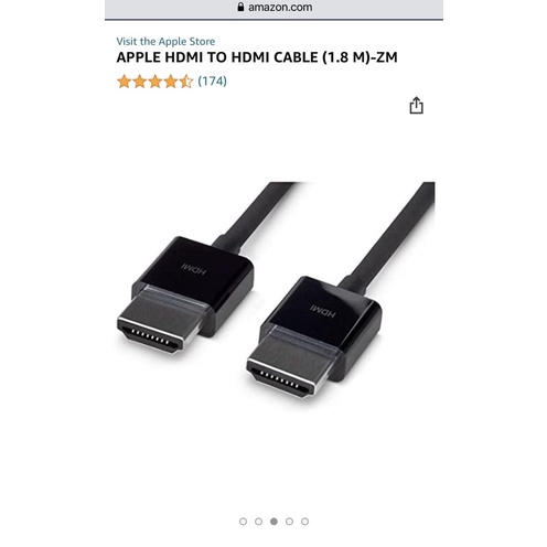 Dây HDMI Apple 1.8m