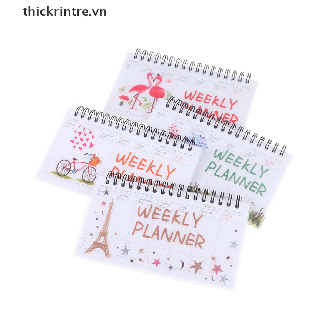 Sổ Ghi Chép Kế Hoạch Hàng Tuần Agenda 2021 2022