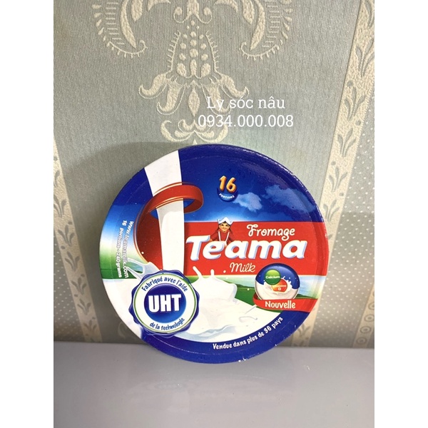 Phô Mai Teama Hộp 240g/120g ( 16 miếng/ 8 miếng )
