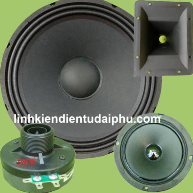 Combo loa 3 tấc đơn bass trung treble cho mạch loa kéo TPA3116D2