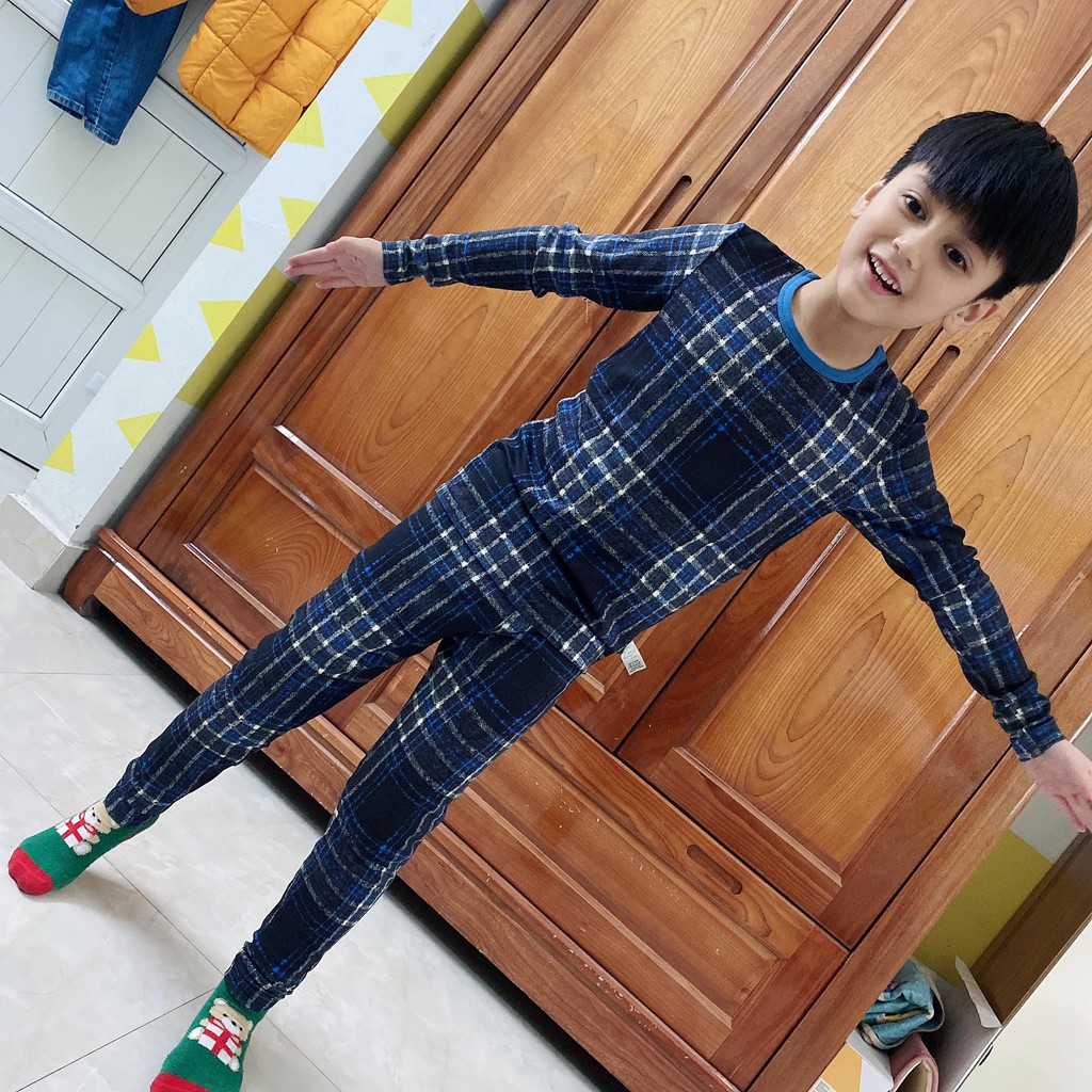 Bộ giữ nhiệt kẻ caro Moimoln xịn