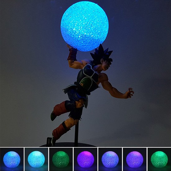 835 F Quả cầu năng lượng gắn cho mô hình Songoku tư thế kame trong Anime Dragonball Màu led ngân hà (Đọc kỹ mô tả cám ơn