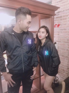 Áo gió ny phản quang