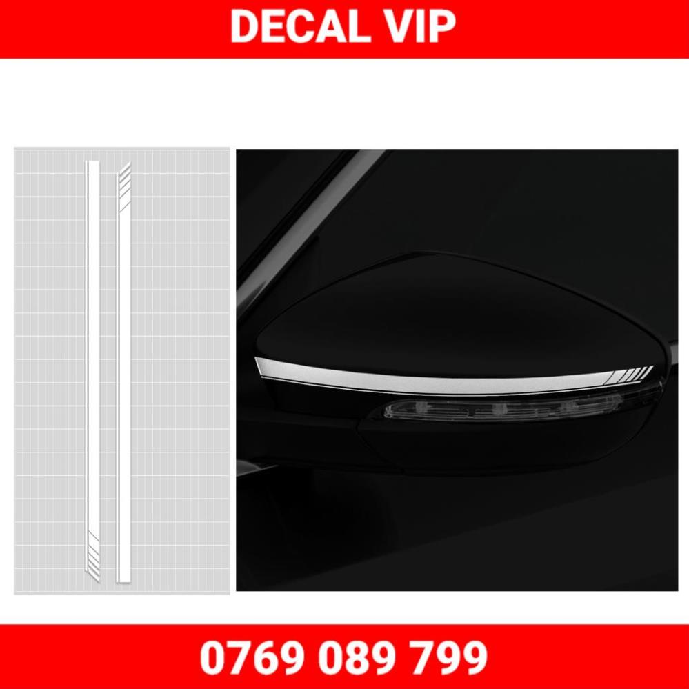 Tem Dán Gương Chiếu Hậu Phản Quang Ô Tô Xe Hơi | GUOT02 | Decal Gương Oto Taxi ...Dễ Dán Chống Nước Bền Màu