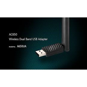 USB thu Wi-Fi băng tần kép AC650 Totolink A650UA bảo hành chính hãng