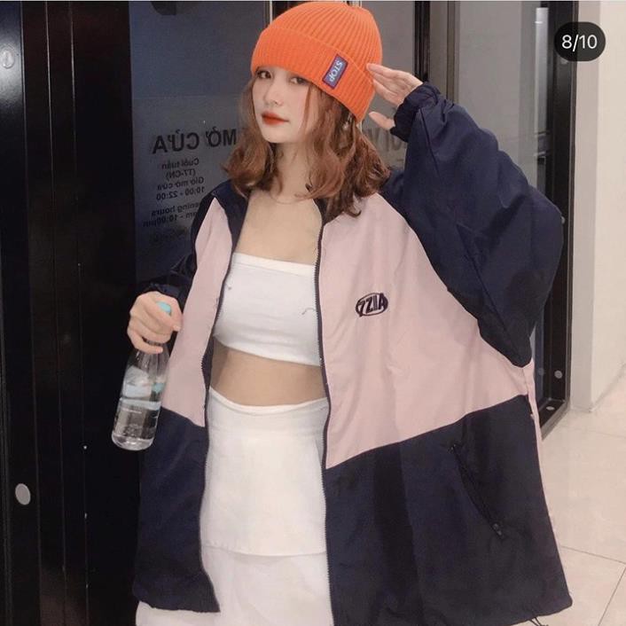 Áo Khoác Dù Nam Nữ Cặp Đôi Unisex Bomber Cao Cổ 7Zia Bao Đẹp