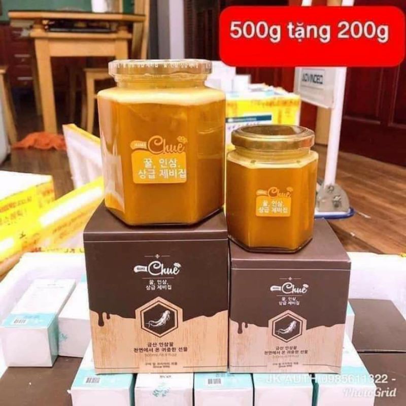 Sâm Nghệ Mật Ong Hàn Quốc 🍯Mamachue🍯Chính Hãng🍯Hỗ Trợ Đẹp Da🍯 Mua 500ml tặng 200ml.