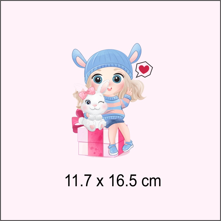 Hình ủi, hình in nhiệt - công chúa Bale xinh đẹp in áo trẻ em