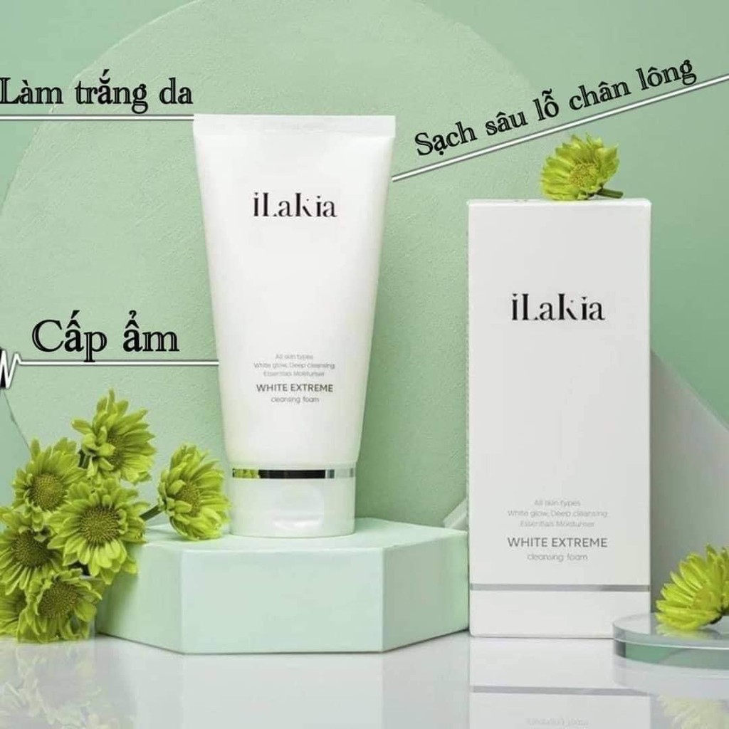 Sữa Rửa Mặt Trắng Da ILAKIA Sửa Rửa Mặt Se Khít Lỗ Chân Lông Dịu Nhẹ Cho Nam Nữ Chính Hãng Hàn Quốc | BigBuy360 - bigbuy360.vn