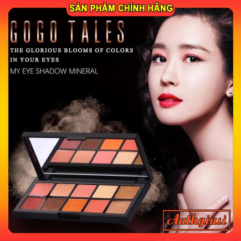 Bảng mắt Gogo Tales Eye Shadow 10 màu cực dễ dùng 01-04 | BigBuy360 - bigbuy360.vn