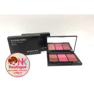 Phấn má Morphe Blushing Babes pop of fuchsia
