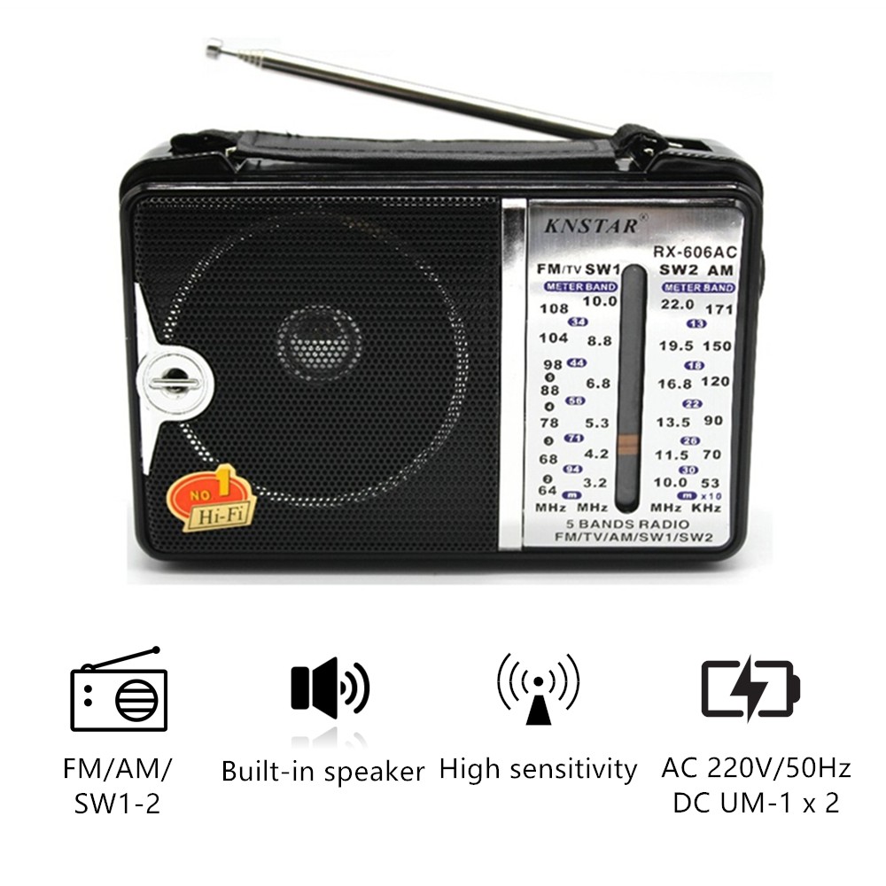 Đài FM Sony 606AC, Đài Radio Cực Hay, Dò Tần Số Cực Nhạy