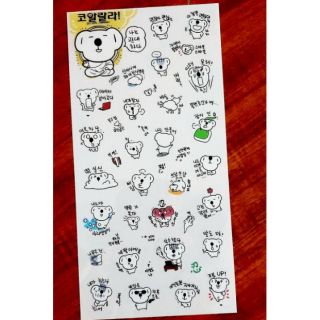sticker gấu đáng iu