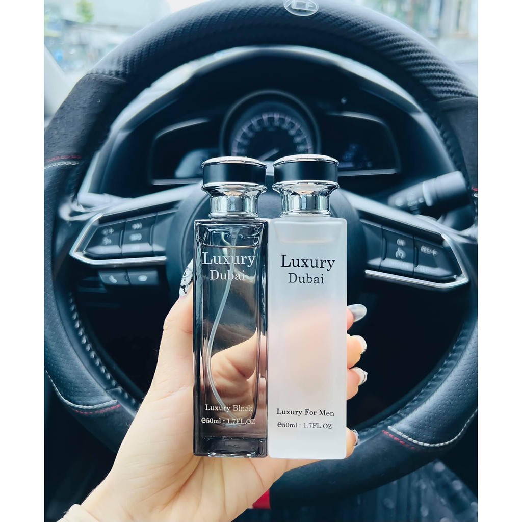 Freeship Combo 4 chai nước hoa Luxury Dubai thơm lâu 10 tiếng . Nước hoa Nam Nữ . chai 50ml  .