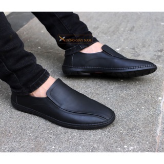 Giày da bò chính hãng X Shoes khâu đế