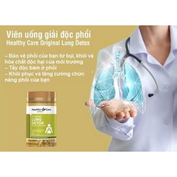 BỔ PHỔI Healthy Care Lung Detox