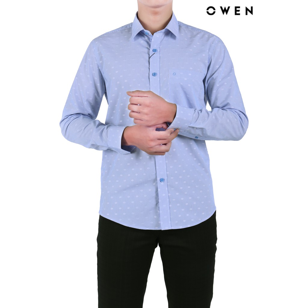 Áo sơ mi dài tay nam Owen Regularfit- AR20728DT