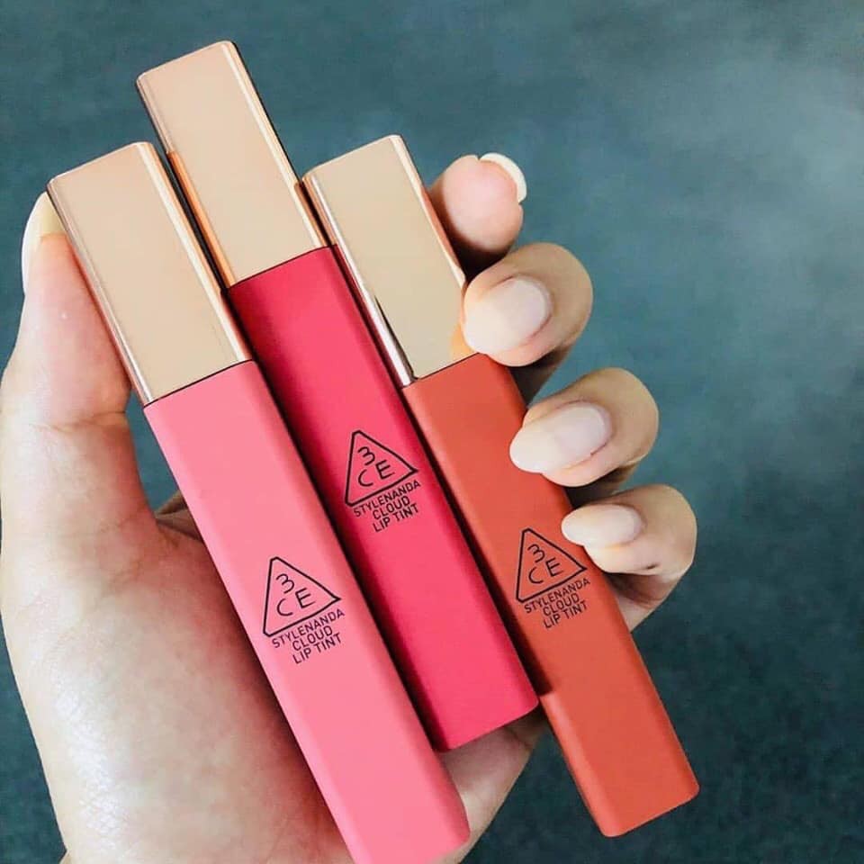 Son 3CE cloud lip tint kem lì (có sẵn)