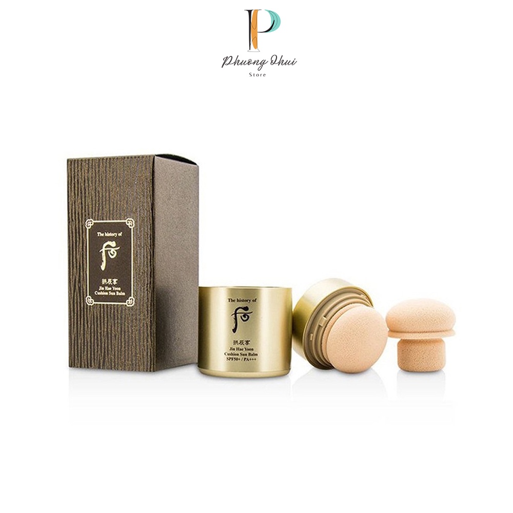 Phấn Tươi Trang Điểm Đa Năng Chống Nắng Whoo Jin Hae Yoon Cushion Sun Balm Spf50+/pa+++ 13gr