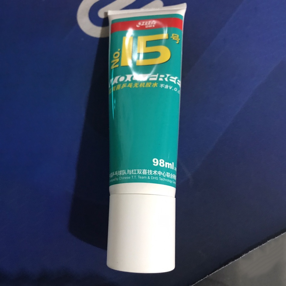Keo sữa bóng bàn chuyên dụng DHS 15 dễ dán, lột keo, không mùi dung tích 98ml - shop bóng bàn giá rẻ