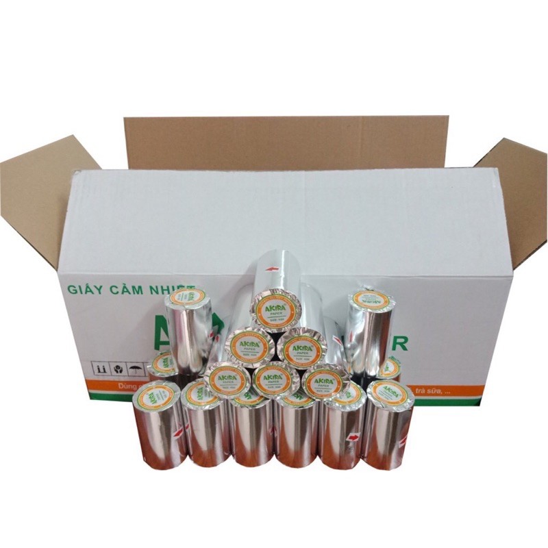 Giấy In Bill - Giấy In Hoá Đơn K80 (50 cuộn)