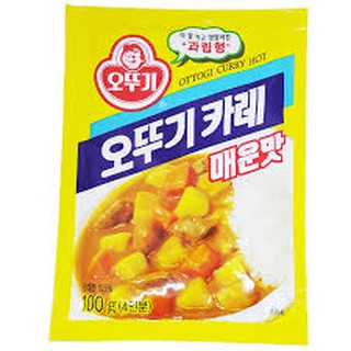 BỘT CÀ RI KHÔNG CAY OTTOGI HÀN QUỐC GÓI 100G