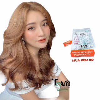 Combo Nhuộm Tóc ( Màu Vàng ) + Oxy