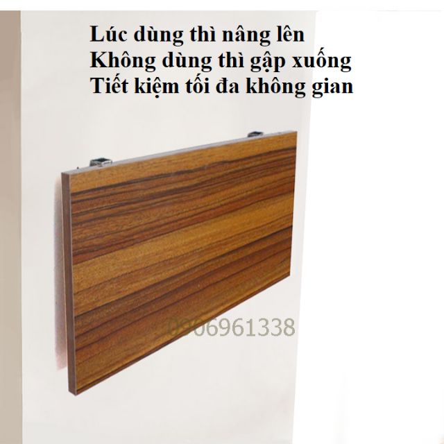 Bản lề gấp treo tường_ Bản lề gập gọn INOX_ EKE kệ decor Bàn làm việc Bàn học Nội Thất Nhà Thông Minh cao cấp loại tốt