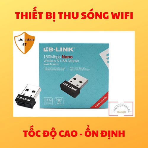 USB wifi PC LB-Link, thu wifi PC dành cho máy tính để bàn - Tốc độ cao