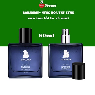 Nước Hoa cho chó mèo BORAMMY mùi hương phong cách -50ml