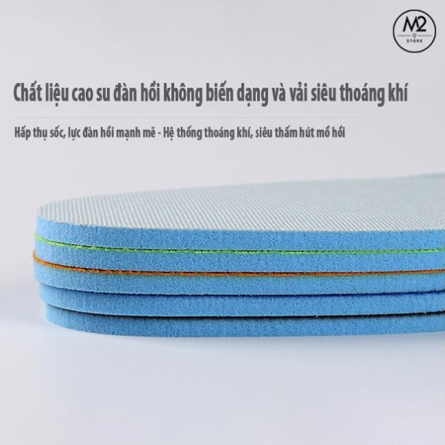Lót Giày Thể Thao Êm Chân Siêu Nhẹ Giảm Sóc, Khử Mùi, Thoáng Khí LGTT24