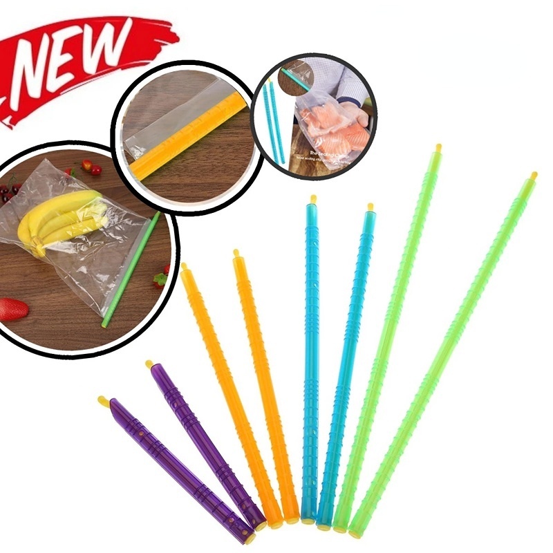 Kẹp Niêm Phong Túi Thức Ăn Vặt Trái Cây Khô Bằng Nhựa Tái Sử Dụng Được Đa Năng Chất Lượng Cao Dành Cho Nhà Bếp