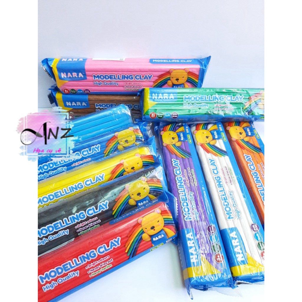 Đất nặn cho bé 500gam/viên Kiddy Clay sản xuất tại Thái Lan