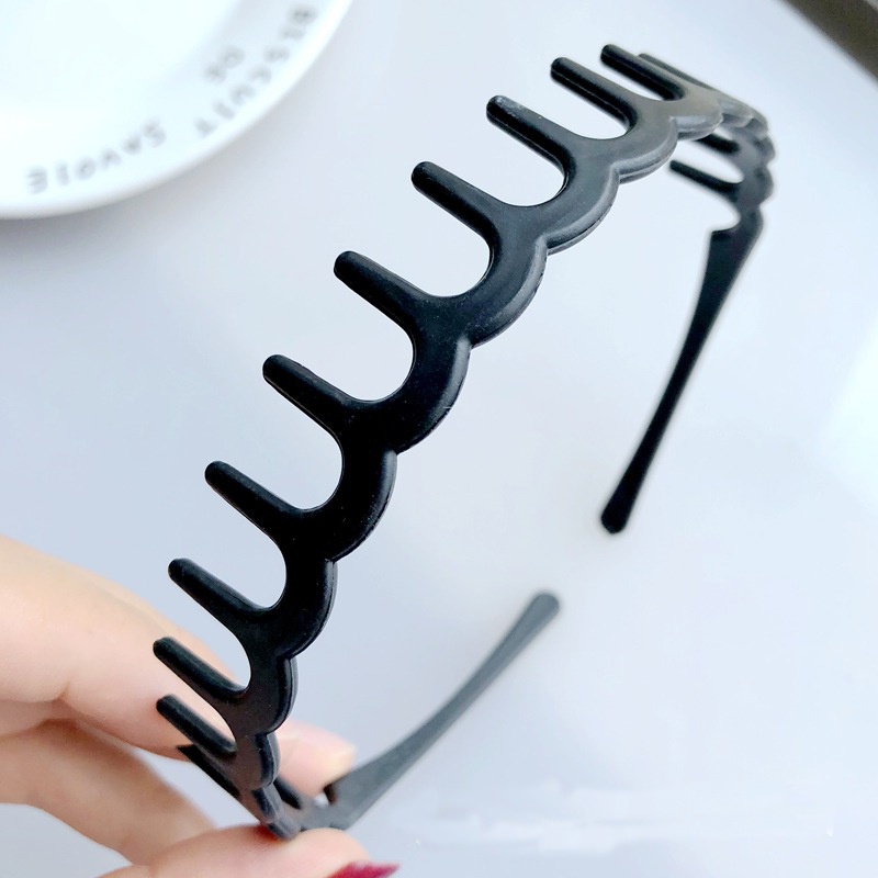 Bờm cài tóc nam nữ răng lược bọc vải phong cách hiện đại