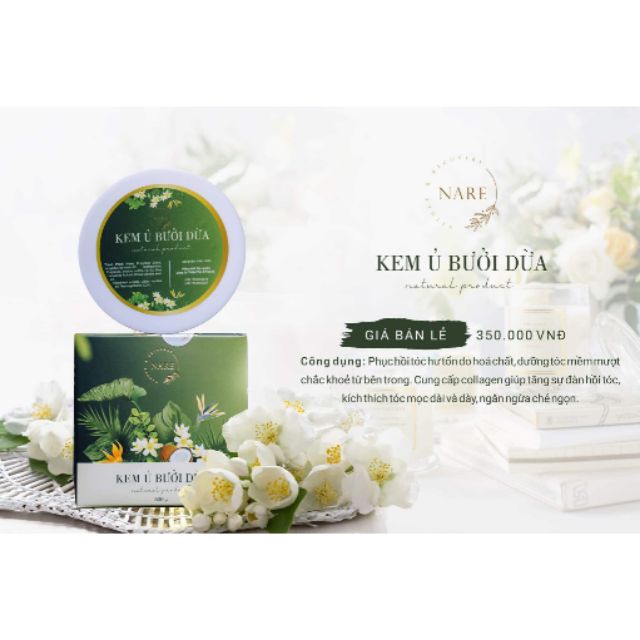 GEL Ủ BƯỞI DỪA
