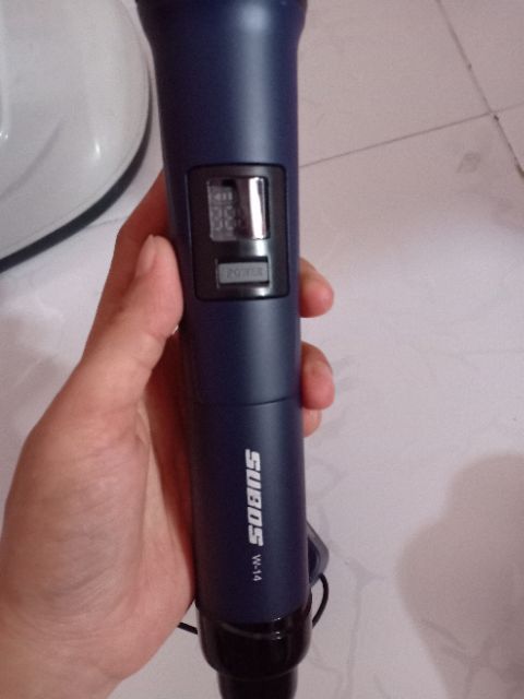 Micro đa năng không dây SuBos W14 cho loa kéo, blutooth loại 1 mic