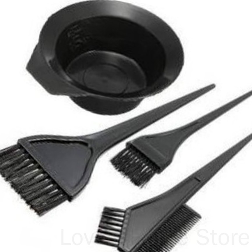 Bộ 4 dụng cụ hỗ trợ nhuộm tóc chất lượng cao sử dụng tiện lợi