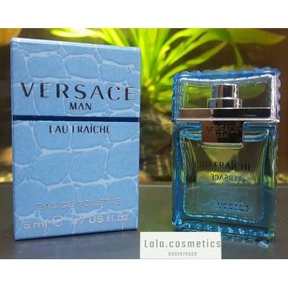 Nước Hoa Nam Versace Man Eau Fraiche 5ml