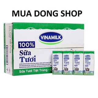 Sữa tươi 100% Vinamilk 180ml x 48 hộp (Bao bì sản phẩm có thể đổi mới liên tục)