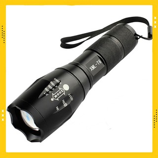 ĐÈN PIN SIÊU SÁNG XML T6 - CỐNG NƯỚC 100% - 5 CHẾ ĐỘ SÁNG