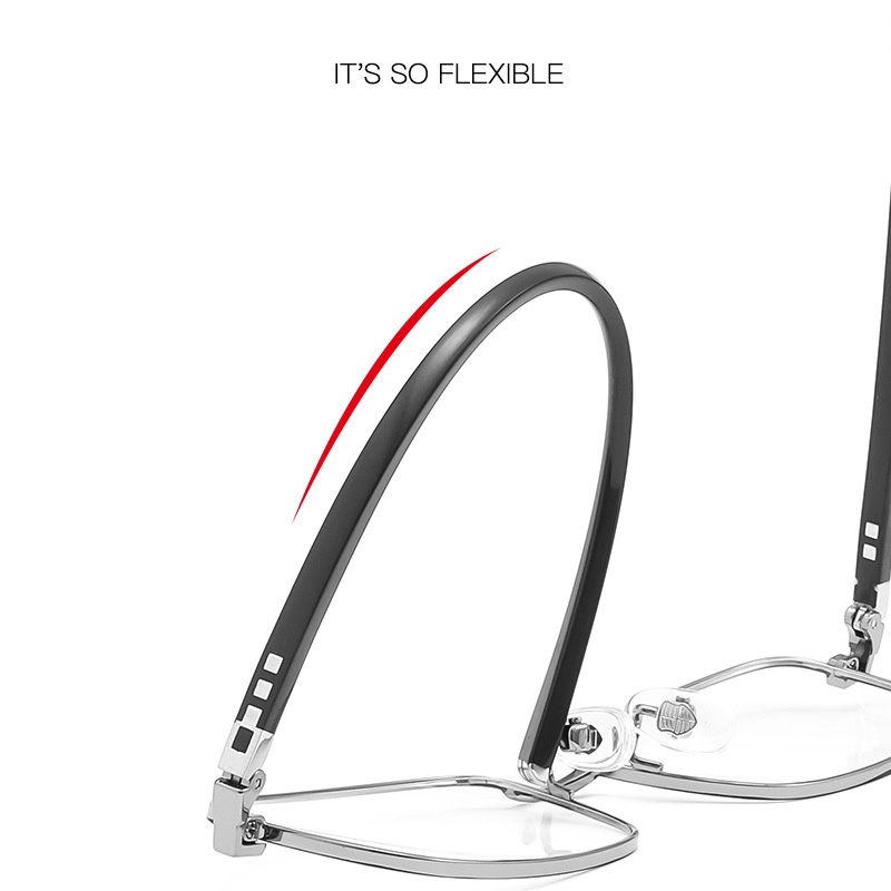 Mắt Kính Siêu Nhẹ Khung Titan PT080 Thoải Mái Cho Nam