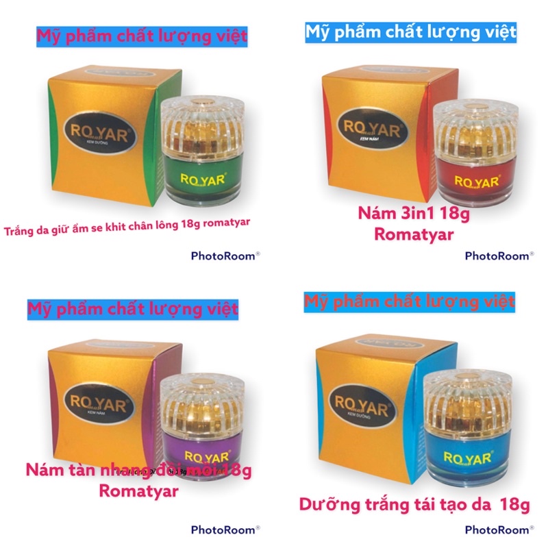 Kem romatyar 4 loại 18g