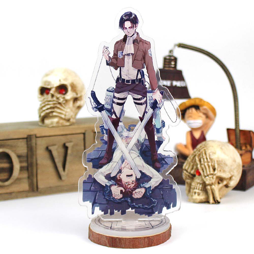 Mô Hình Nhân Vật Levi Ackerman Bằng Acrylic 15cm
